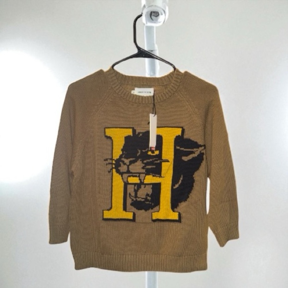 Honor The Gift Mascot Sweater Olive Size 12 NWT
